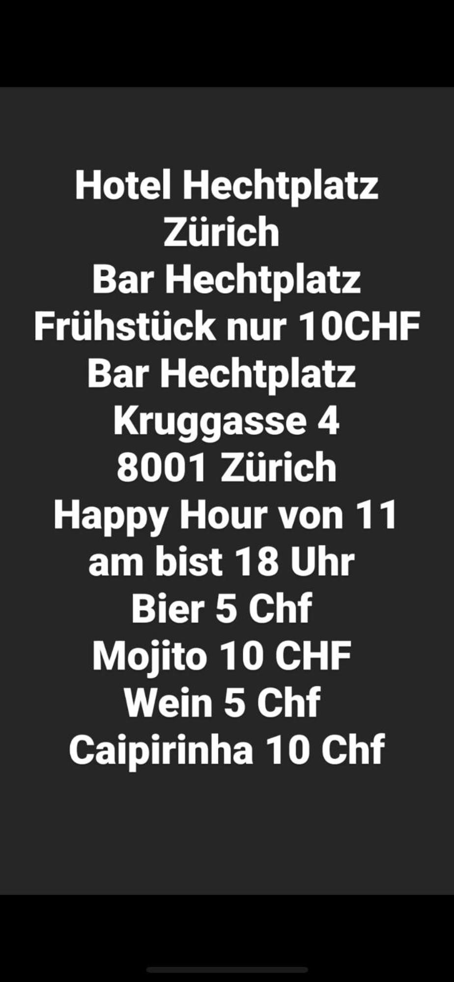 Hechtplatz Hotel Zürich Eksteriør billede